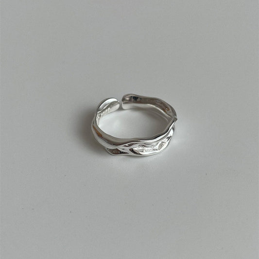 Twist of Moonlight Ring