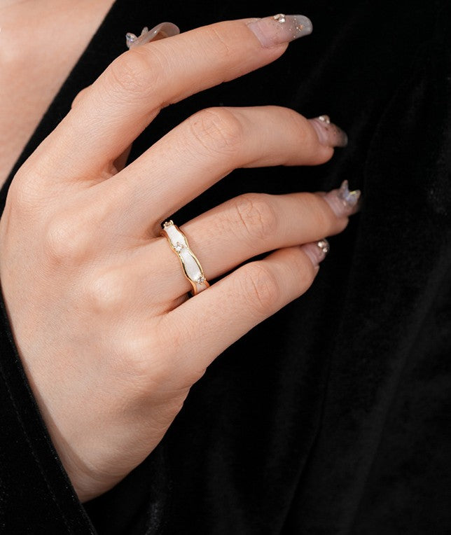 Moonlit Embrace Ring