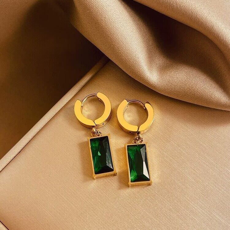 Emerald Echo Earrings