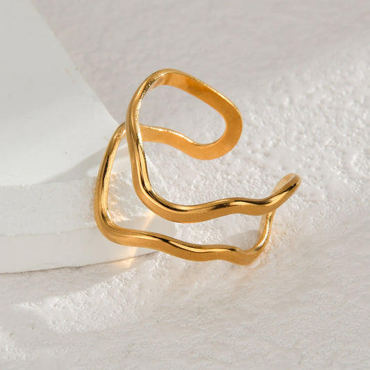 Golden Currents Ring
