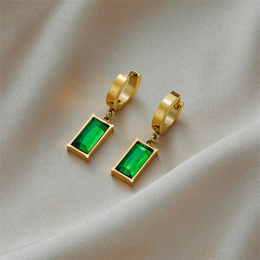 Emerald Echo Earrings