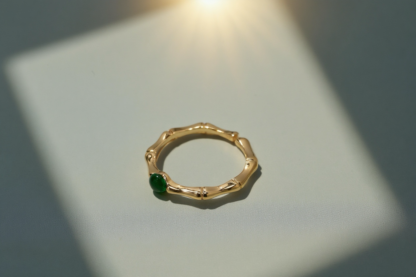 Bamboo Whisper Ring